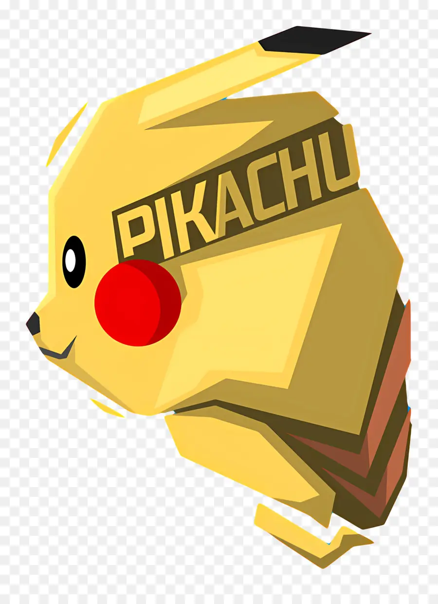 Pikachu，สีเหลือง PNG