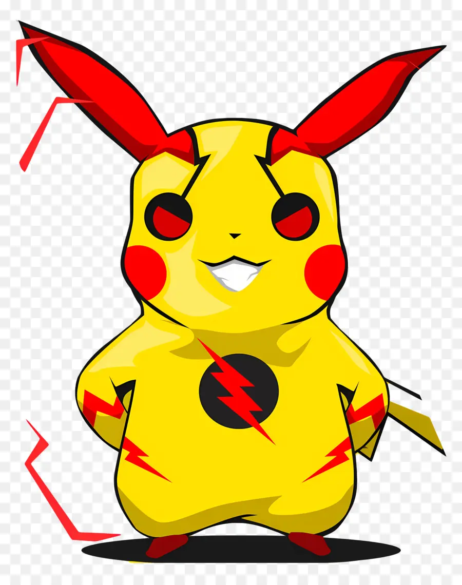 Pikachu，Pikachu ในชุดซูเปอร์ฮีโร่ PNG