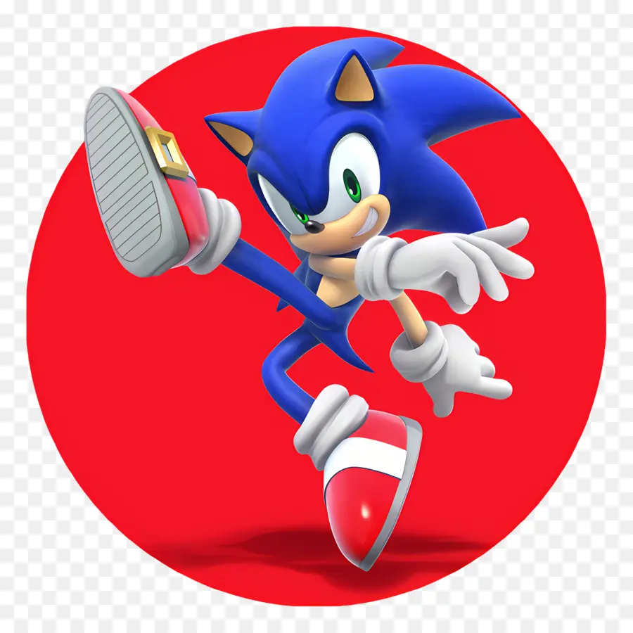 Sonic The Hedgehog，ตัวละครสีน้ำเงินในการดำเนินการ PNG