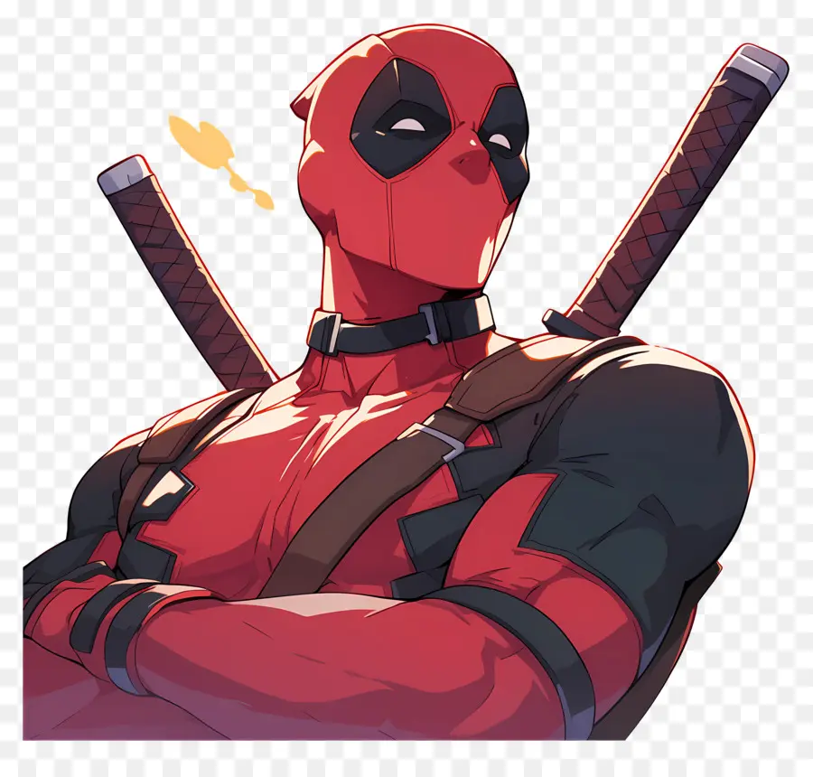 Deadpool，ซูเปอร์ฮีโร่สีแดง PNG