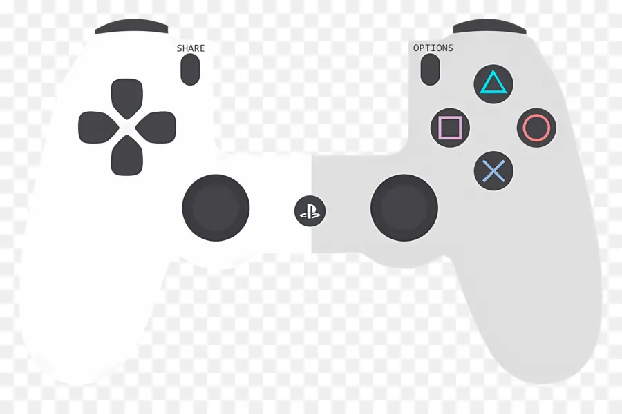 Playstation Controller，ตัวควบคุมเกม PNG