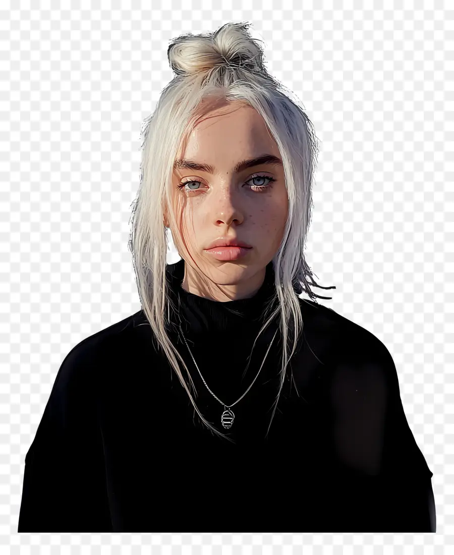 Billie Earth，คนที่มีผมสีขาว PNG