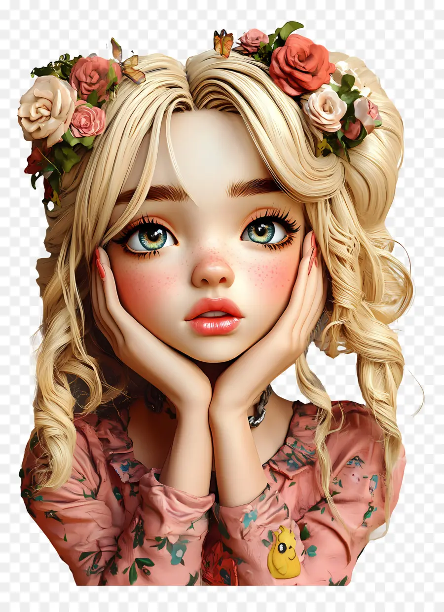 Sabrina Carpenter，สาวการ์ตูน PNG