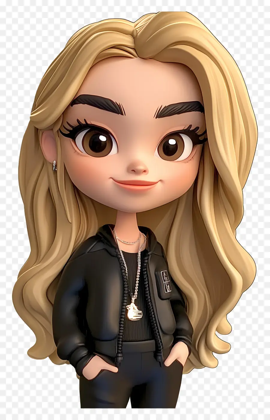 Sabrina Carpenter，สาวการ์ตูนสีดำ PNG