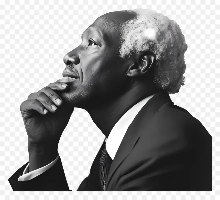 Julius Nyerere，ชายชรากำลังคิด PNG