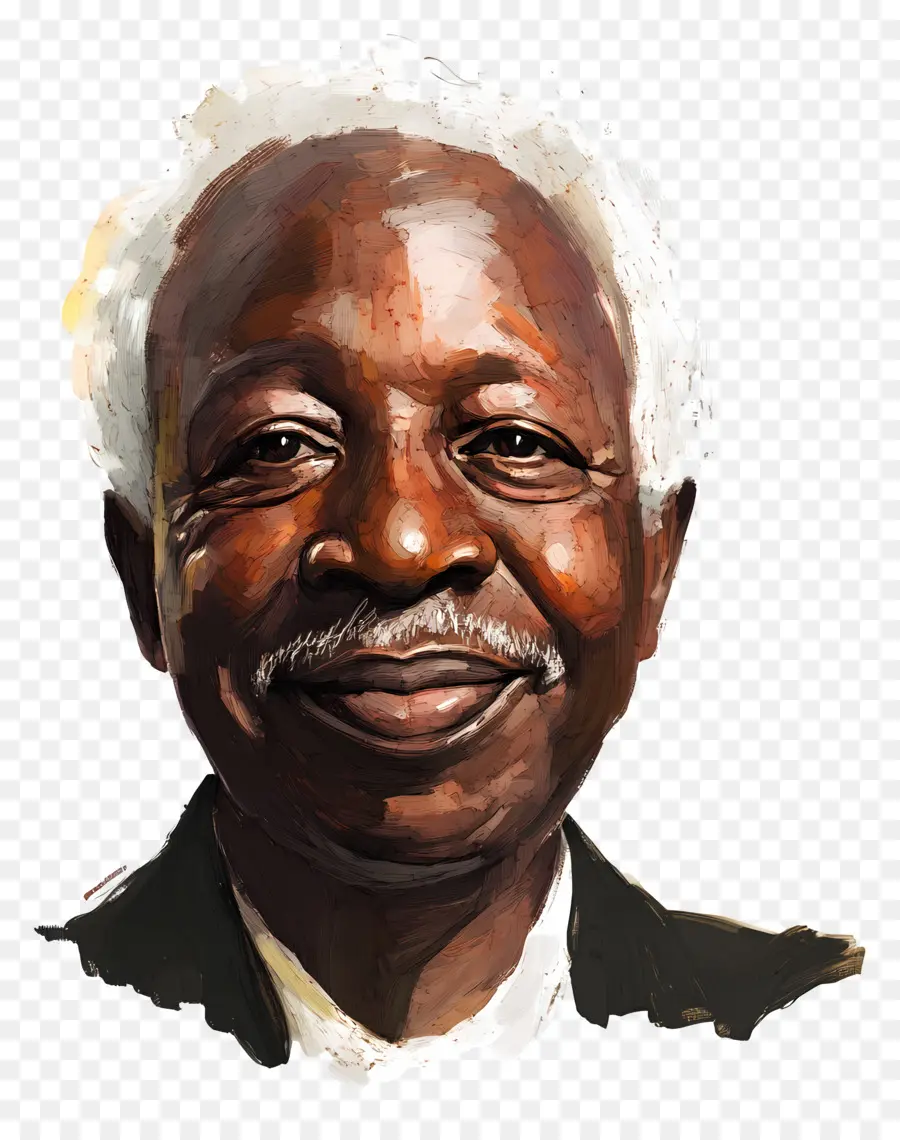 Julius Nyerere，ชายชรายิ้ม PNG