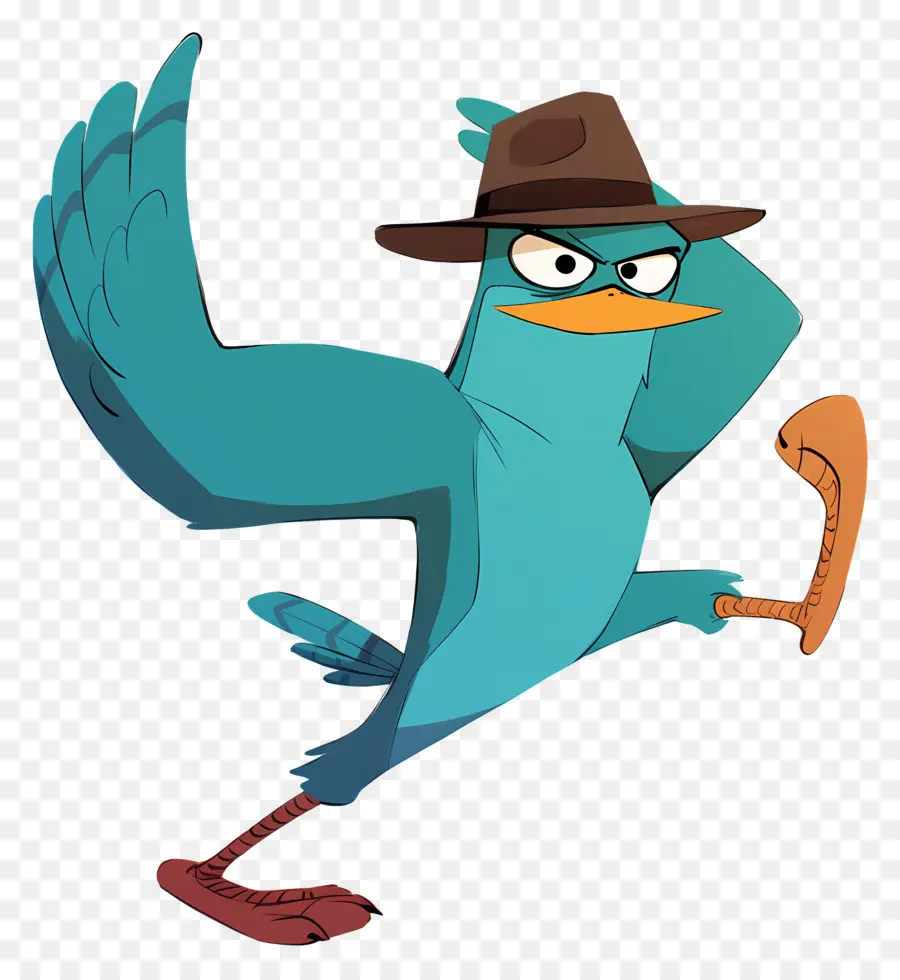 Perry The Platypus，บลูแพลทัส PNG