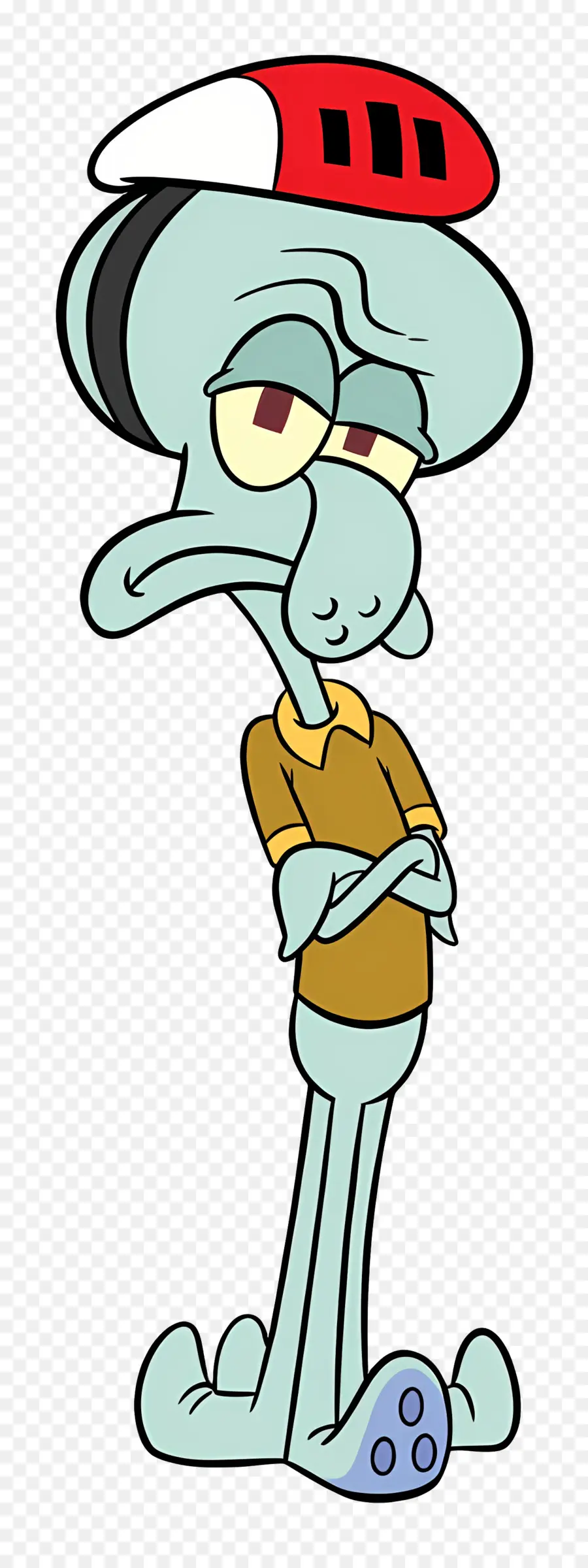 หนวดหนวด Squidward，ตัวละครปลาหมึก PNG