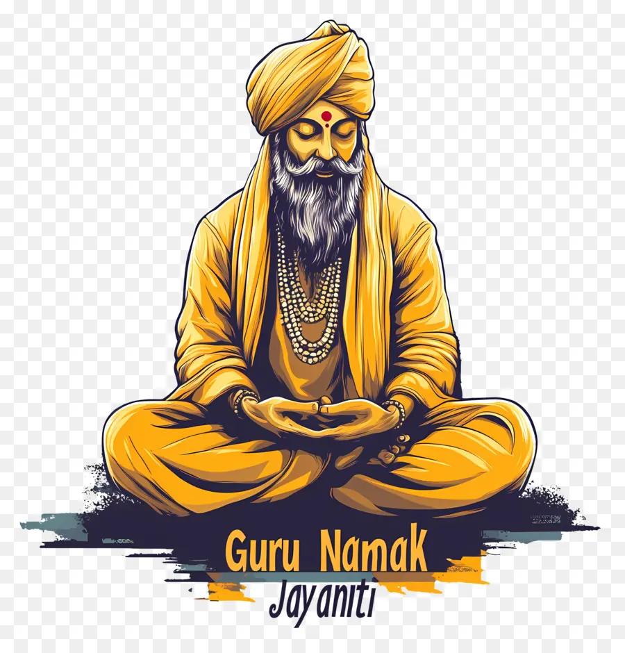 อาจารย์ Nanak Jayanti，การนั่งสมาธิ PNG