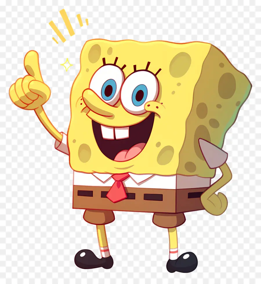 Spongebob Squarepants，ฟองน้ำสีเหลือง PNG