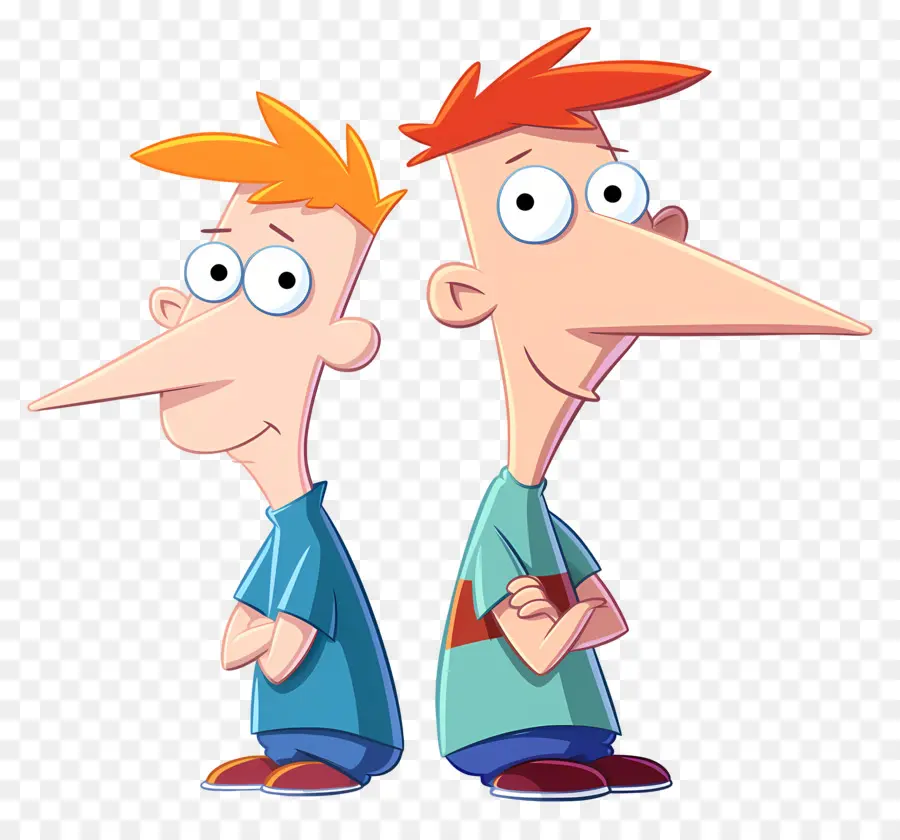 Phineas Flynn，เด็กชายการ์ตูน PNG