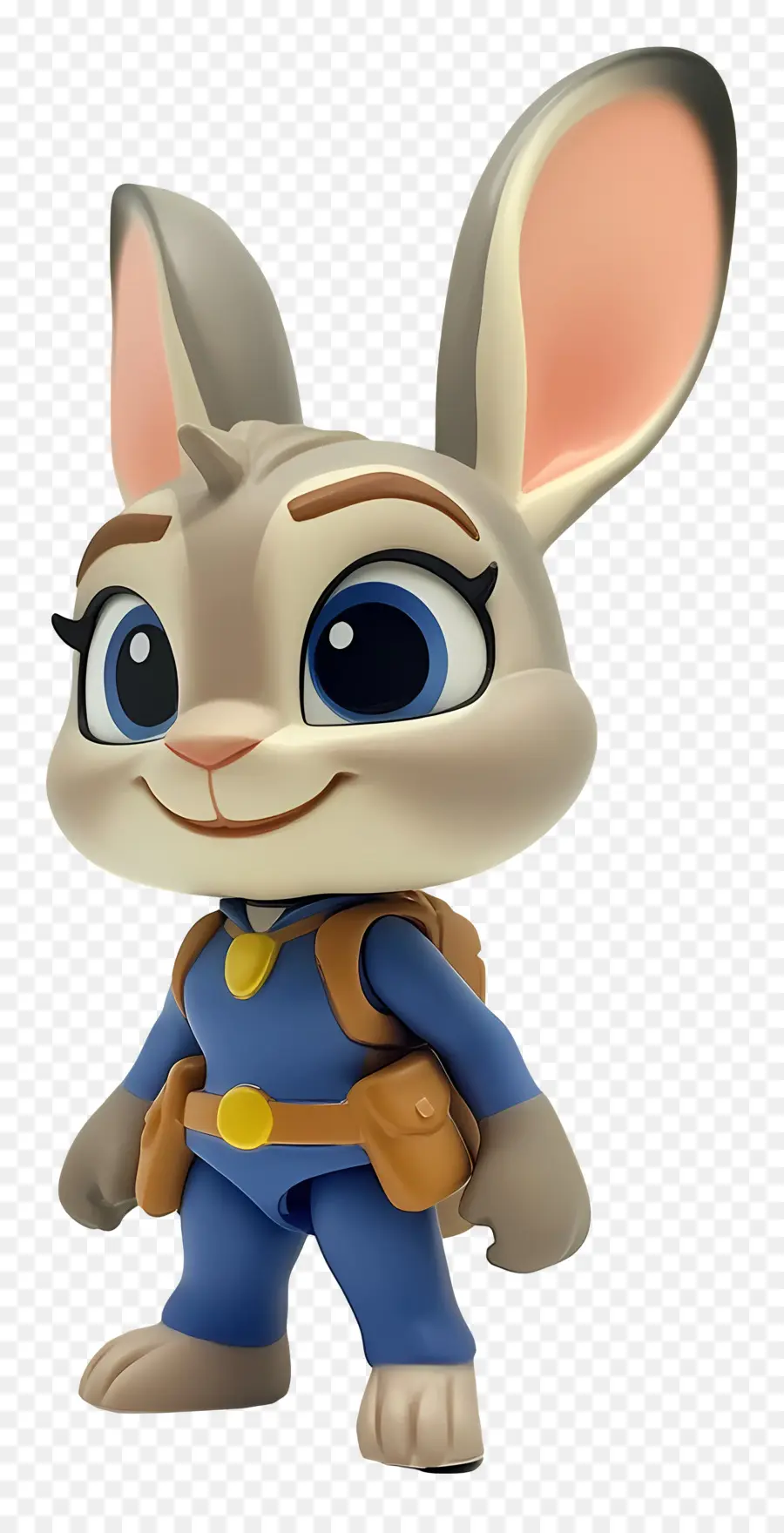 Judy Hopps，การ์ตูนกระต่ายในชุดสูทสีน้ำเงิน PNG