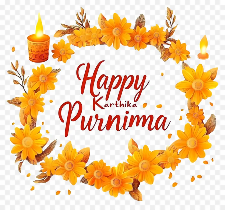 Kartik Purnima，พวงหรีด PNG