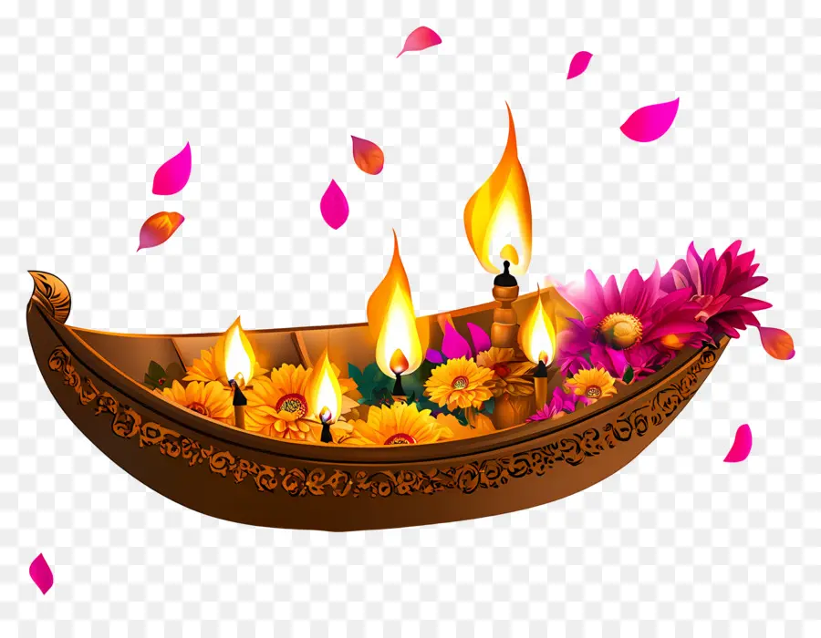 Kartik Purnima，เรือตกแต่ง PNG