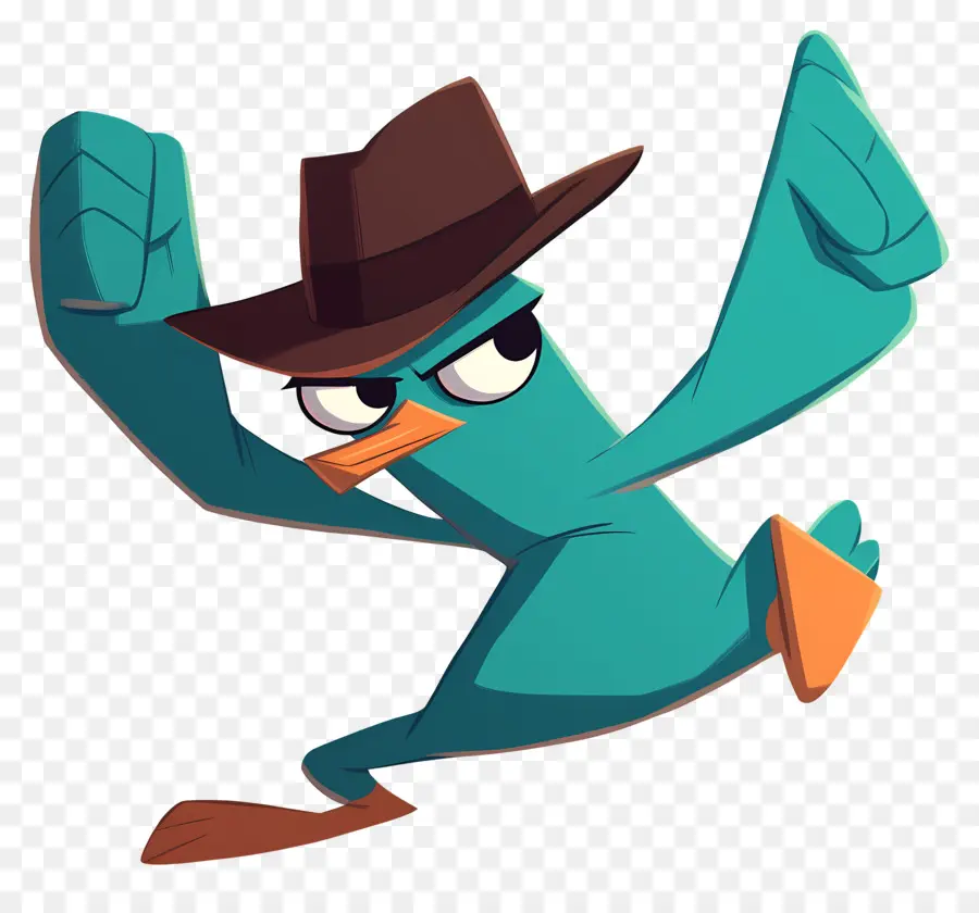 Perry The Platypus，บลูแพลทัส PNG