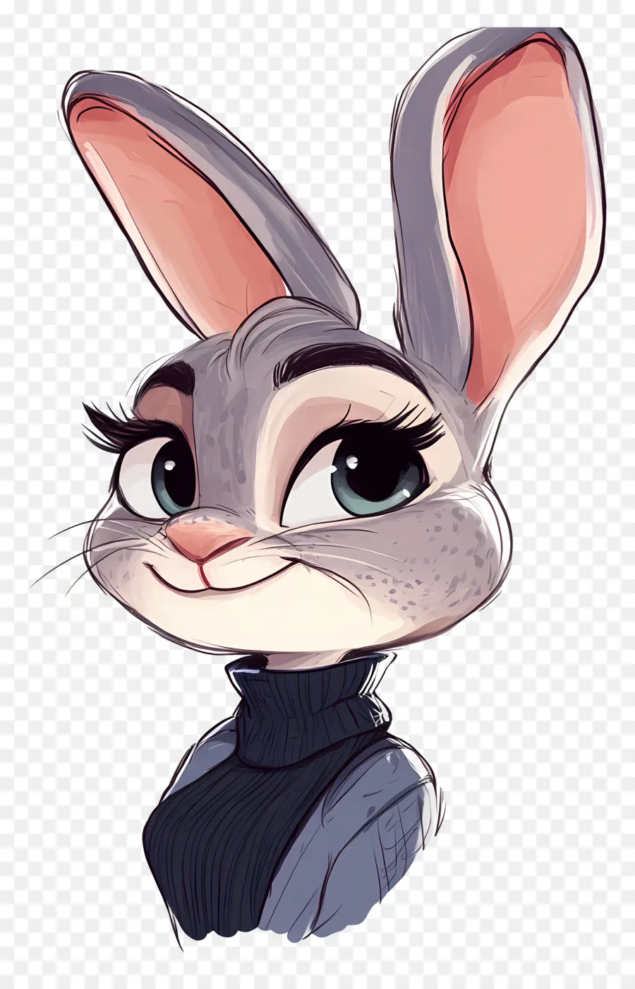 Judy Hopps，กระต่าย PNG