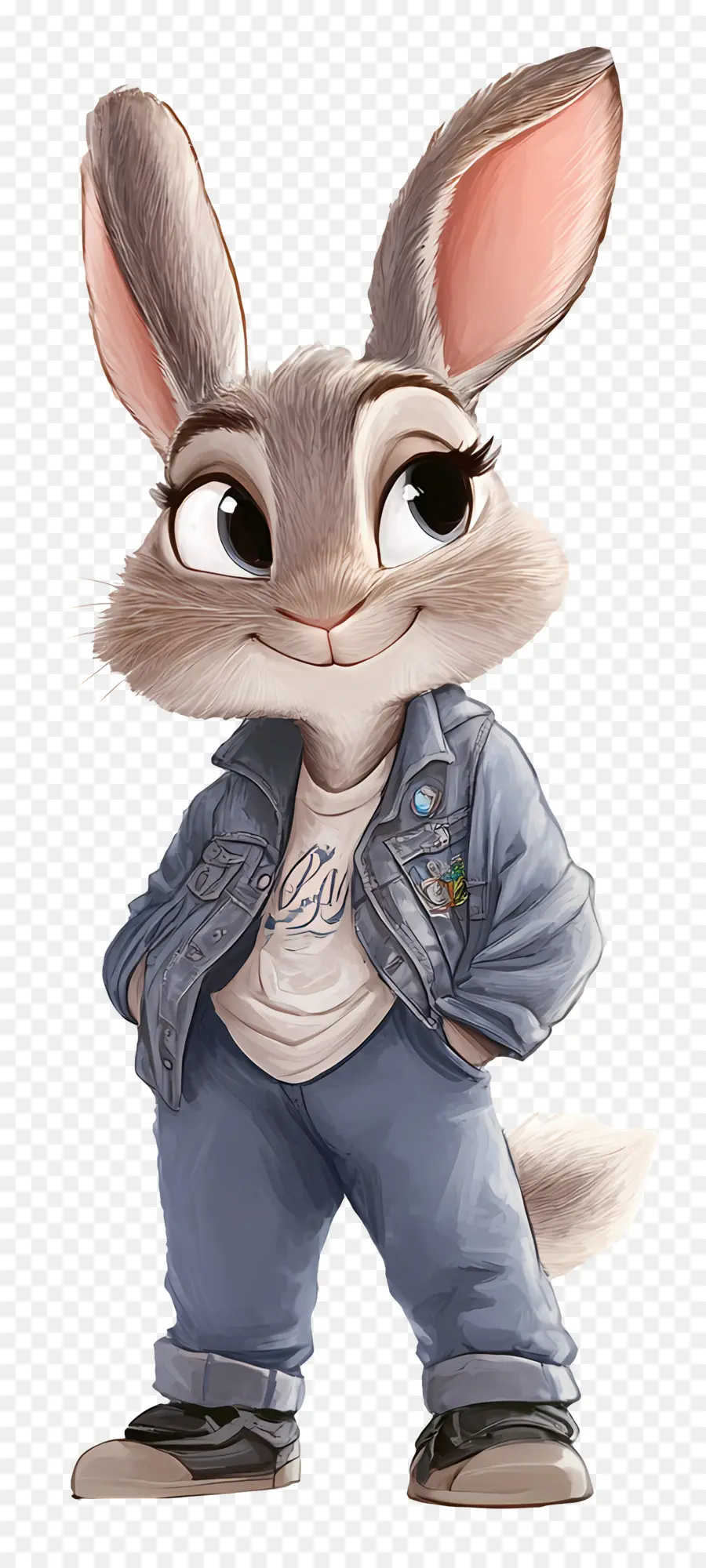 Judy Hopps，กระต่าย PNG