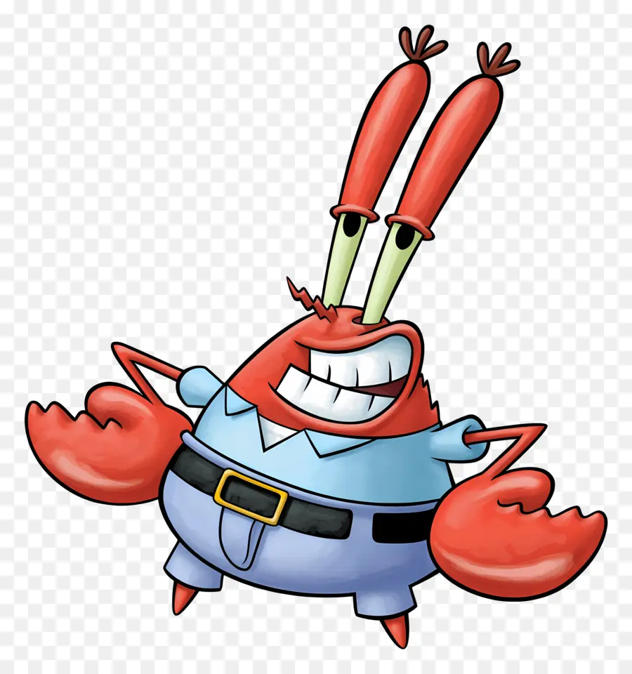 Eugene Harold Krabs，ปูสีแดง PNG