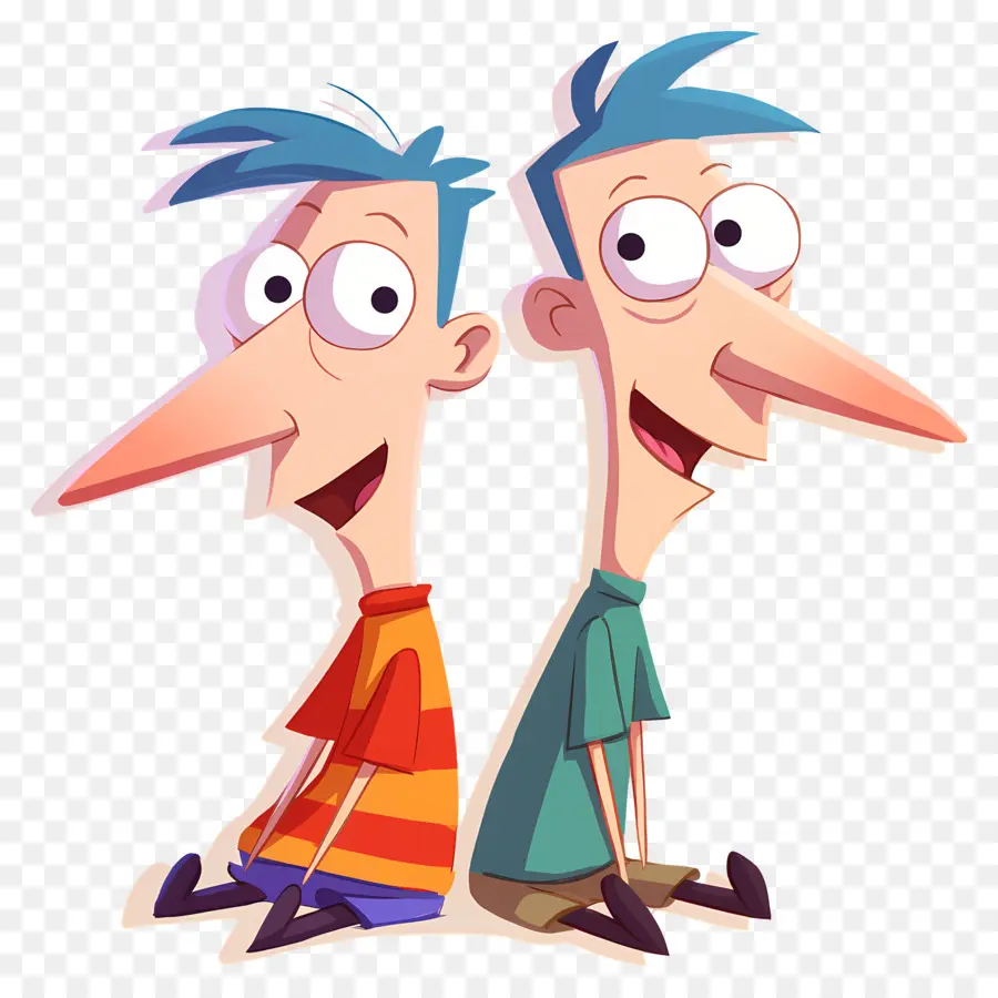 Phineas Flynn，เด็กชายการ์ตูน PNG