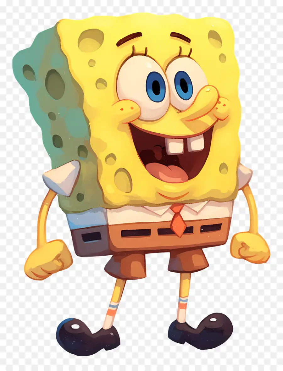 Spongebob Squarepants，ฟองน้ำสีเหลือง PNG