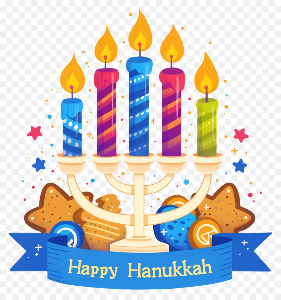 Hanukkah Menorah，การเฉลิมฉลอง Hanukkah PNG