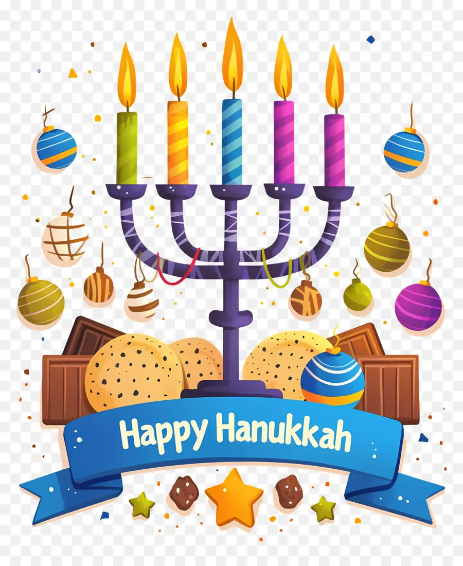 Hanukkah Menorah，การเฉลิมฉลอง Hanukkah PNG