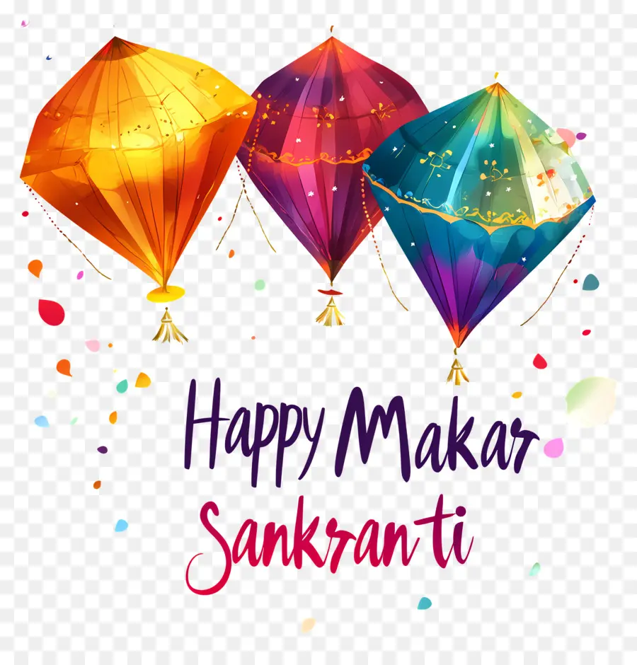 Makar Sankranti，ว่าว PNG