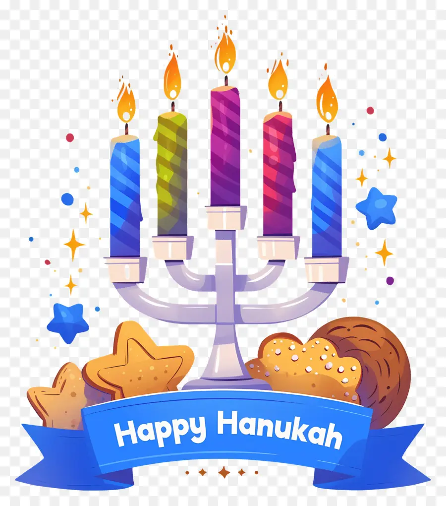 Hanukkah Menorah，การเฉลิมฉลอง Hanukkah PNG