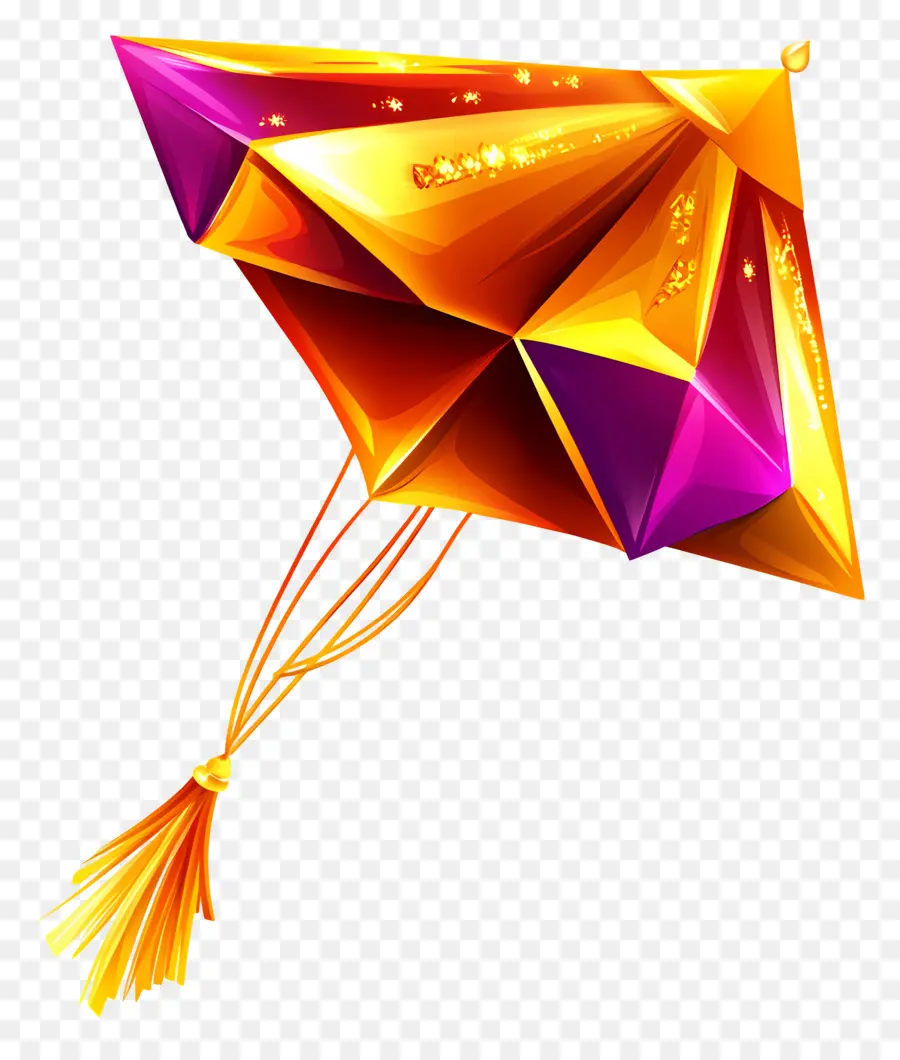 Happy Makar Sankranti，ว่าวสีสันสดใส PNG