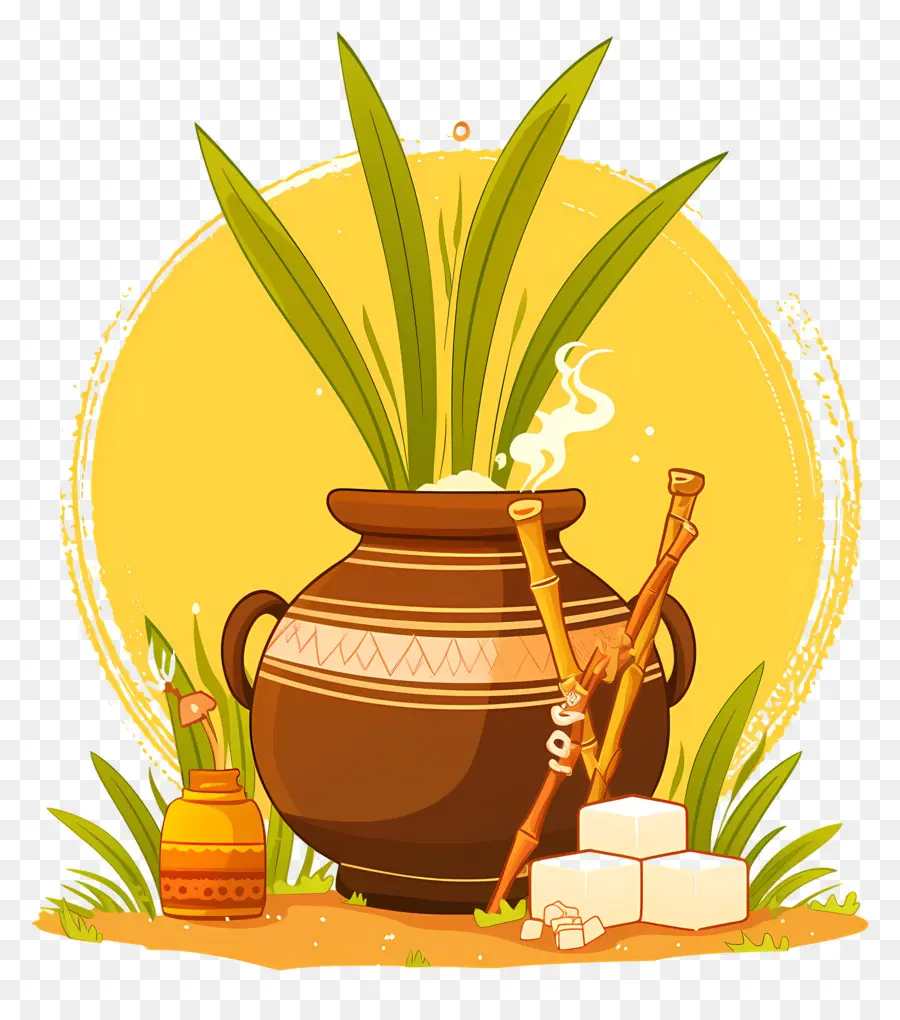 Pongal สามารถ，ข้าวกระป๋อง PNG