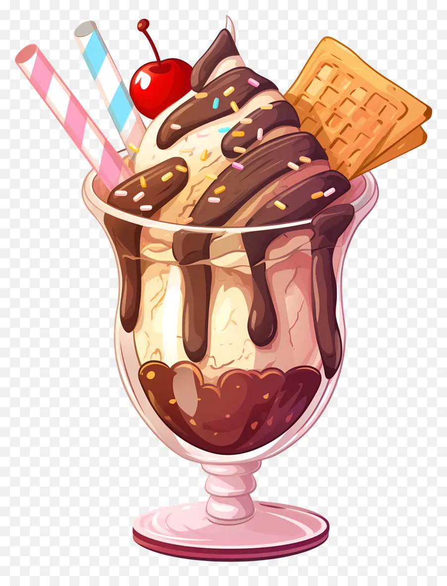 วันซันเดย์แห่งชาติ，ไอศกรีม Sundae PNG