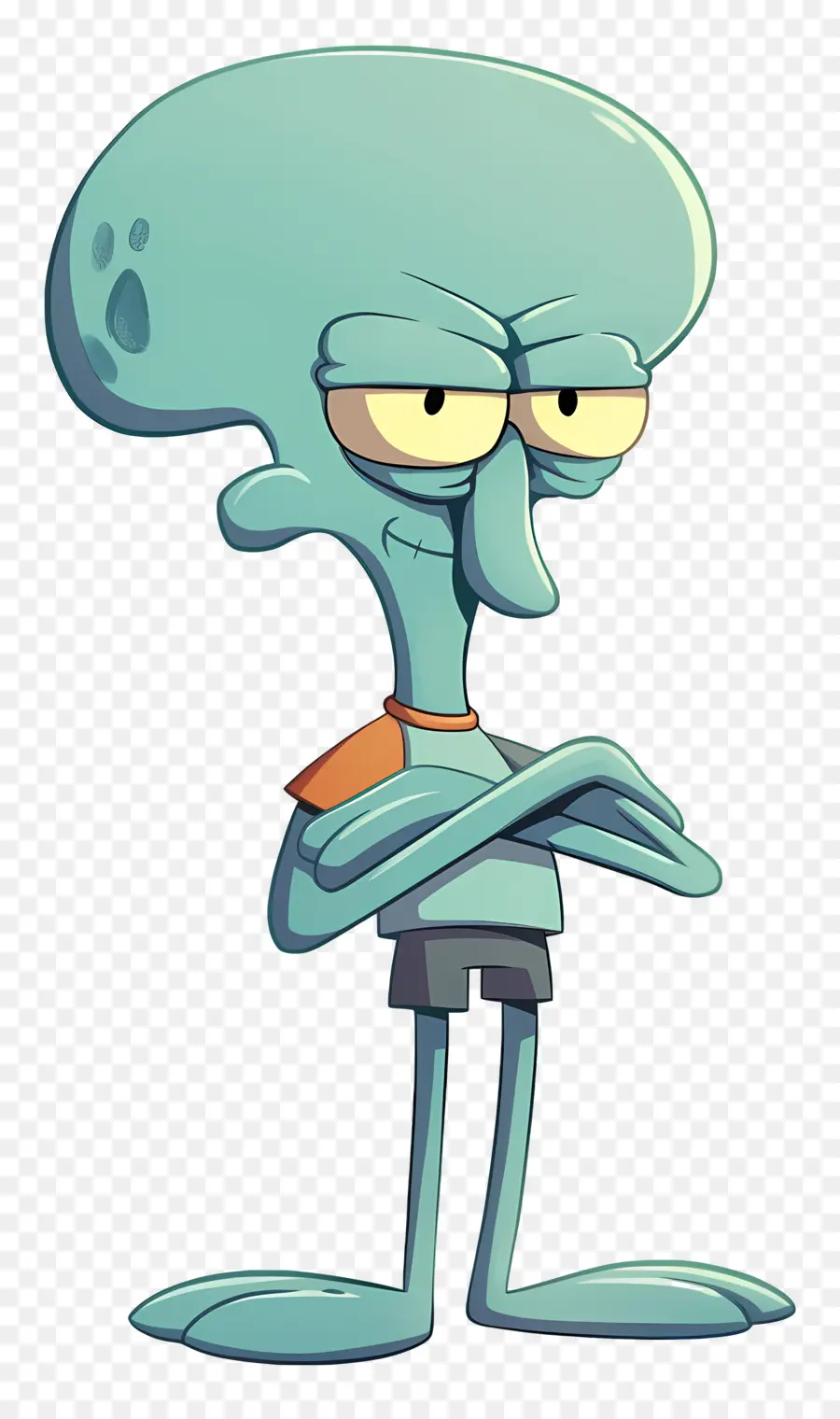 หนวดหนวด Squidward，ตัวการ์ตูน PNG