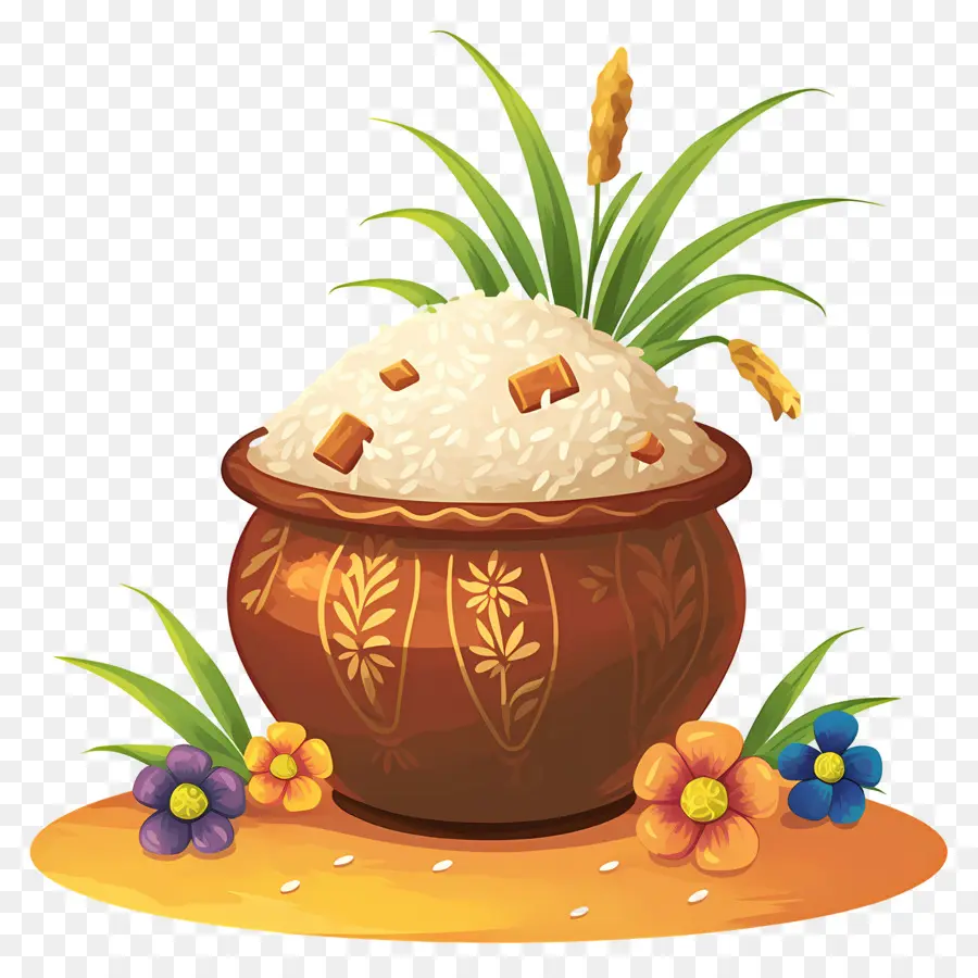 Pongal สามารถ，ข้าวกระป๋อง PNG