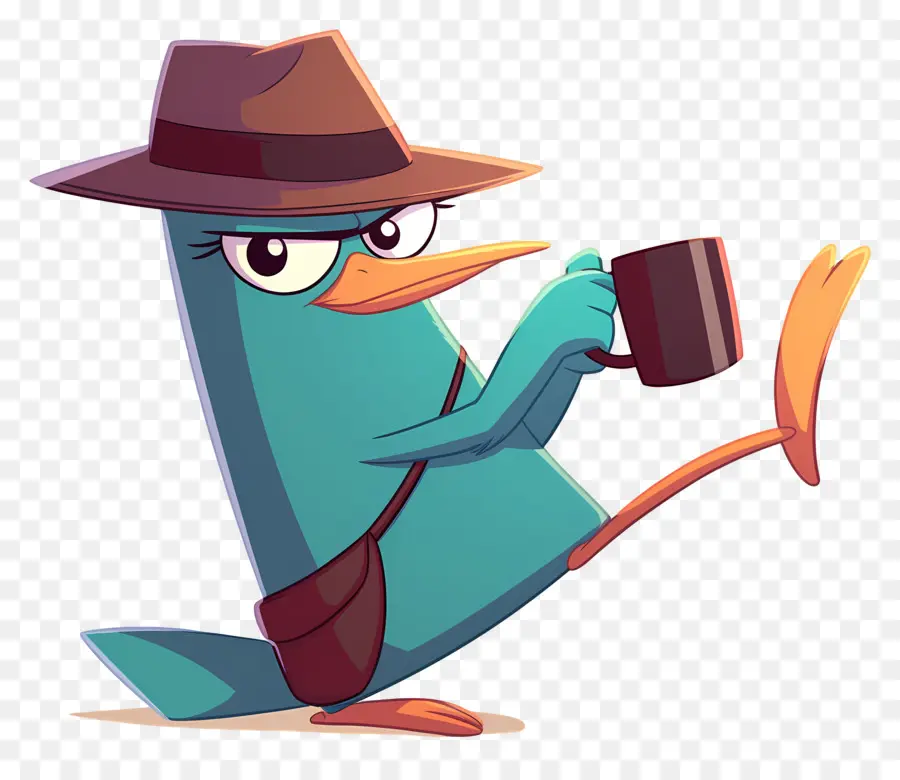 Perry The Platypus，Platypus การ์ตูน PNG