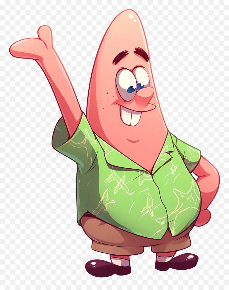 Patrick Star，ตัวละครปลาดาวสีชมพู PNG