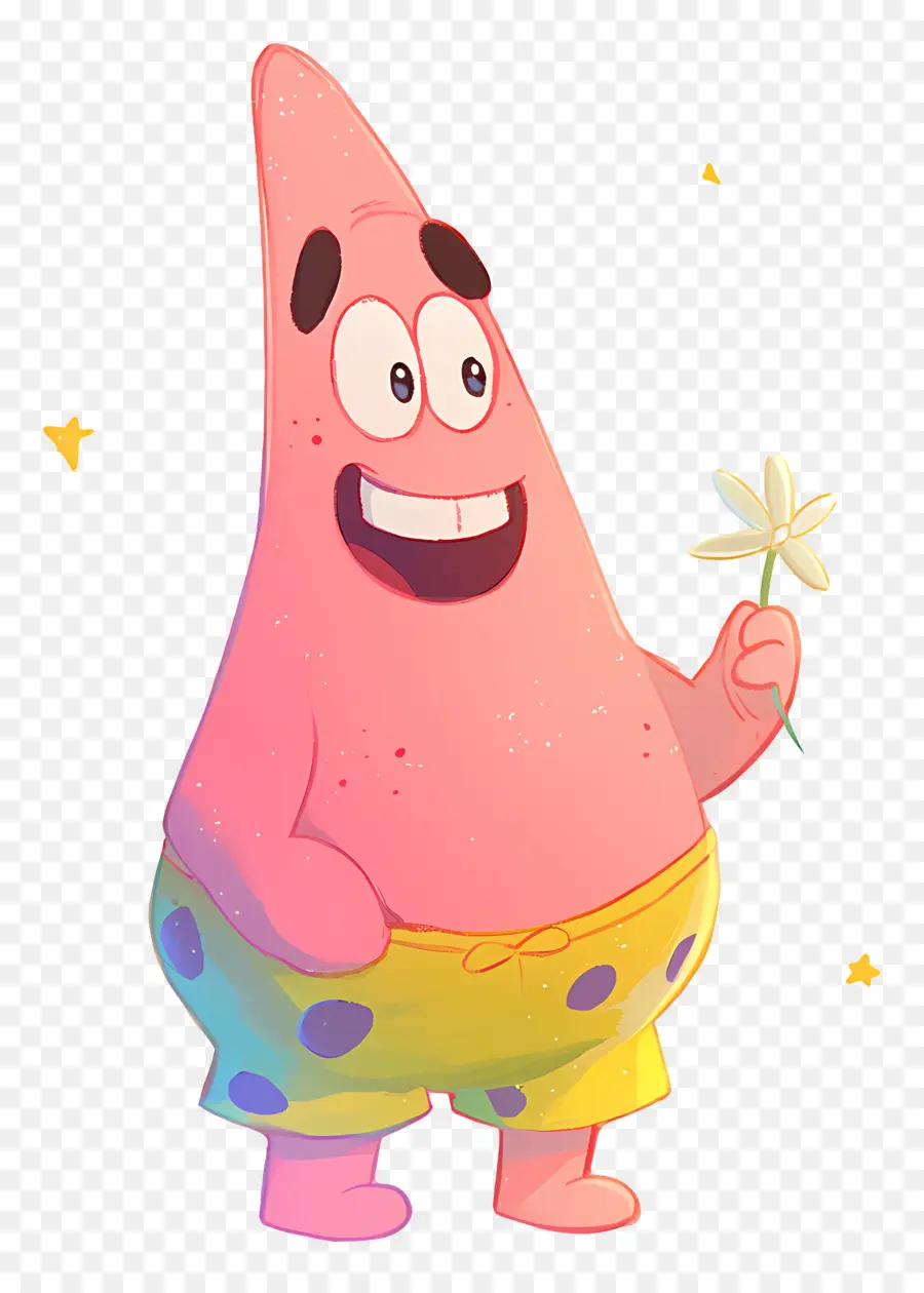 Patrick Star，ปลาดาวการ์ตูน PNG