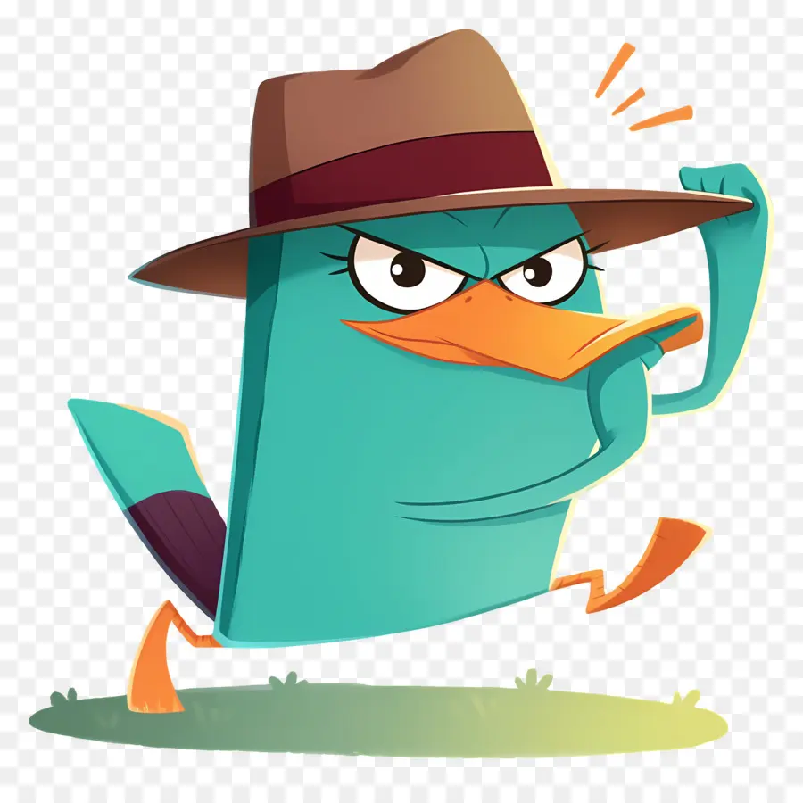 Perry The Platypus，Platypus การ์ตูน PNG