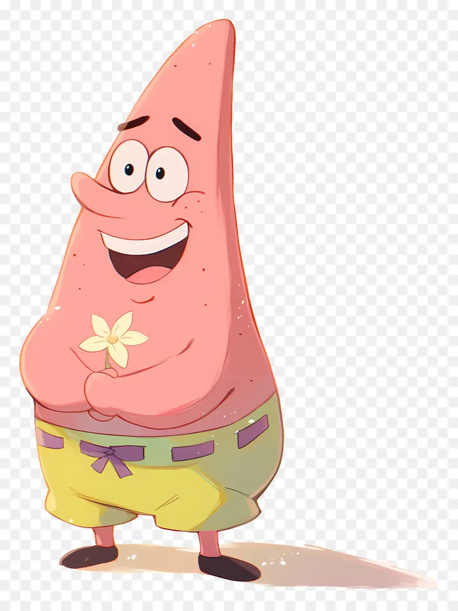 Patrick Star，ตัวละครปลาดาวสีชมพู PNG