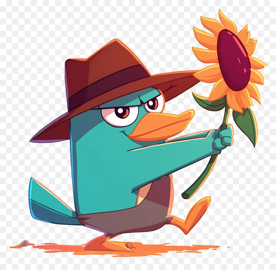 Perry The Platypus，Platypus การ์ตูน PNG