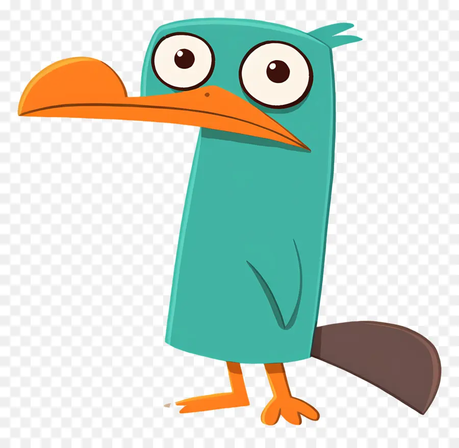 Perry The Platypus，นกการ์ตูน PNG