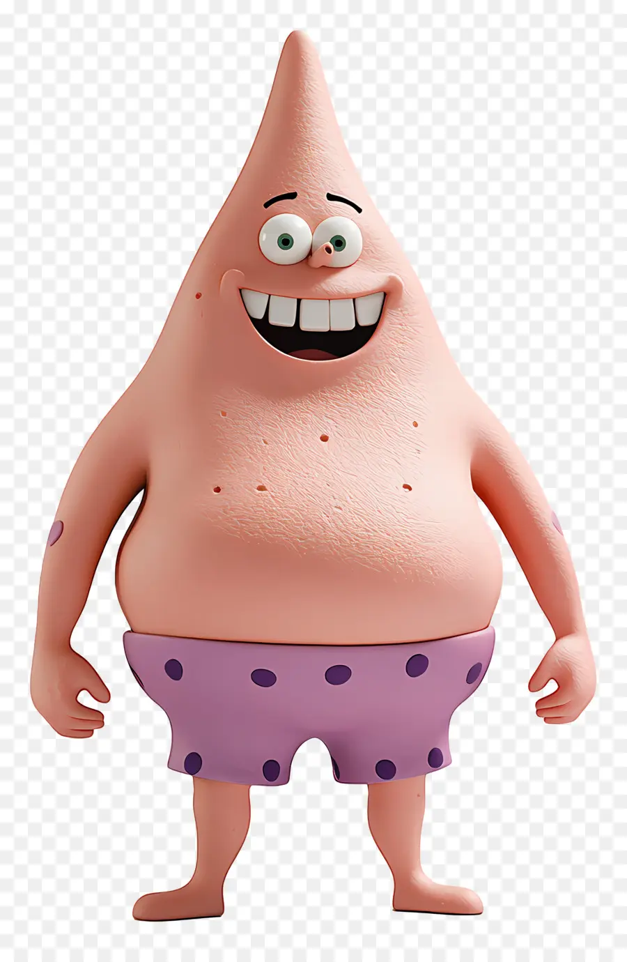 Patrick Star，ตัวละครการ์ตูนปลาดาว PNG