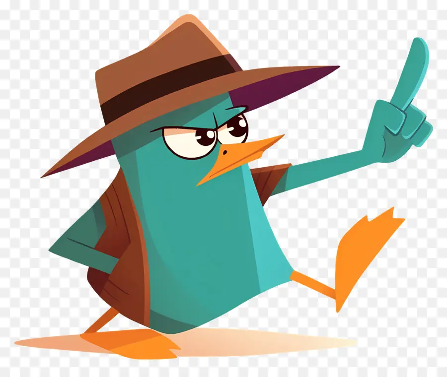 Perry The Platypus，Platypus การ์ตูน PNG