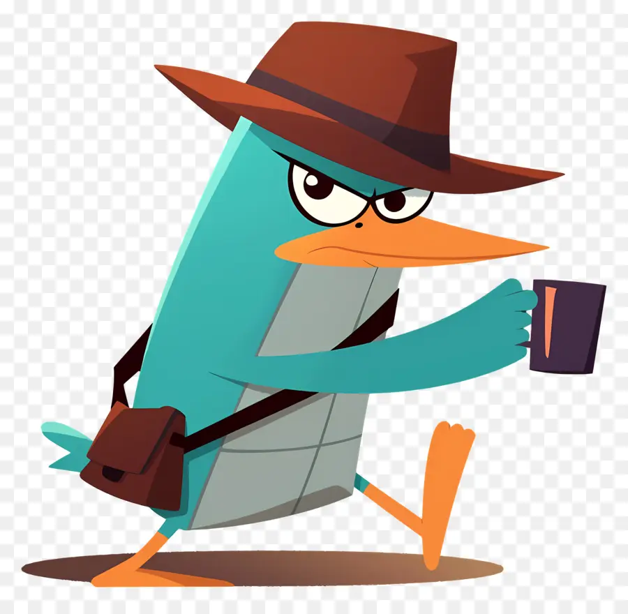 Perry The Platypus，Platypus การ์ตูน PNG