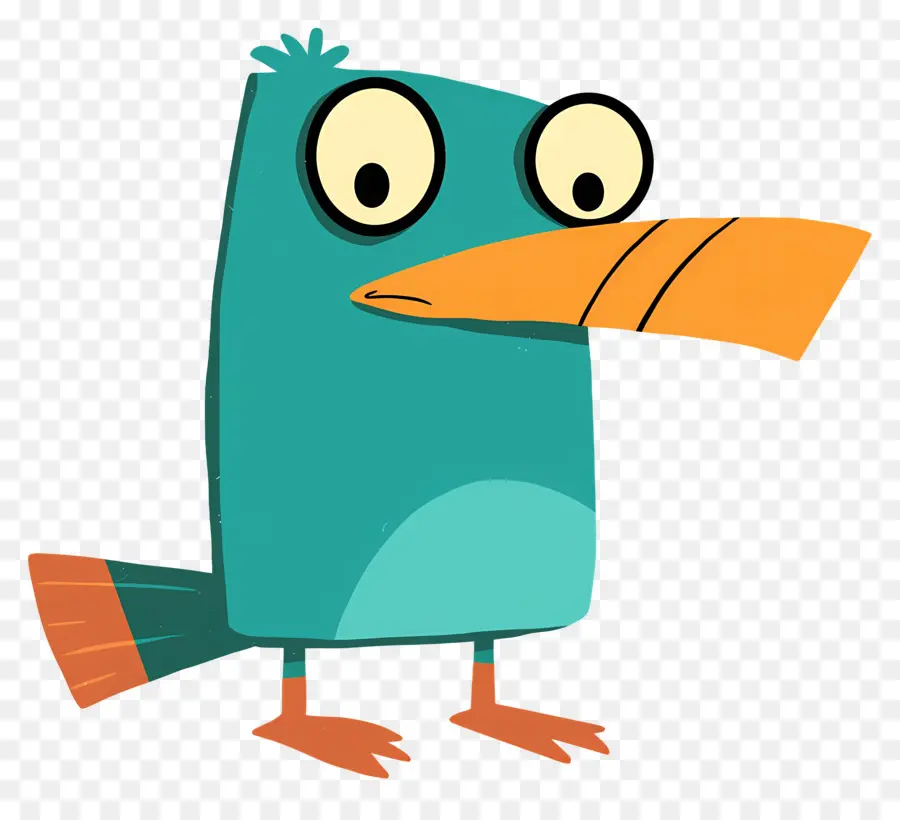 Perry The Platypus，นกการ์ตูน PNG