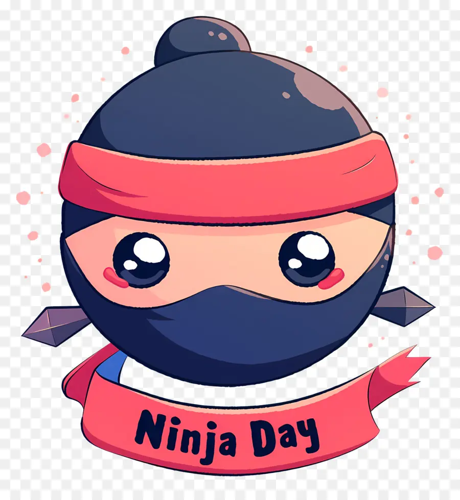 วันนินจา，หน้า Chibi Ninja PNG