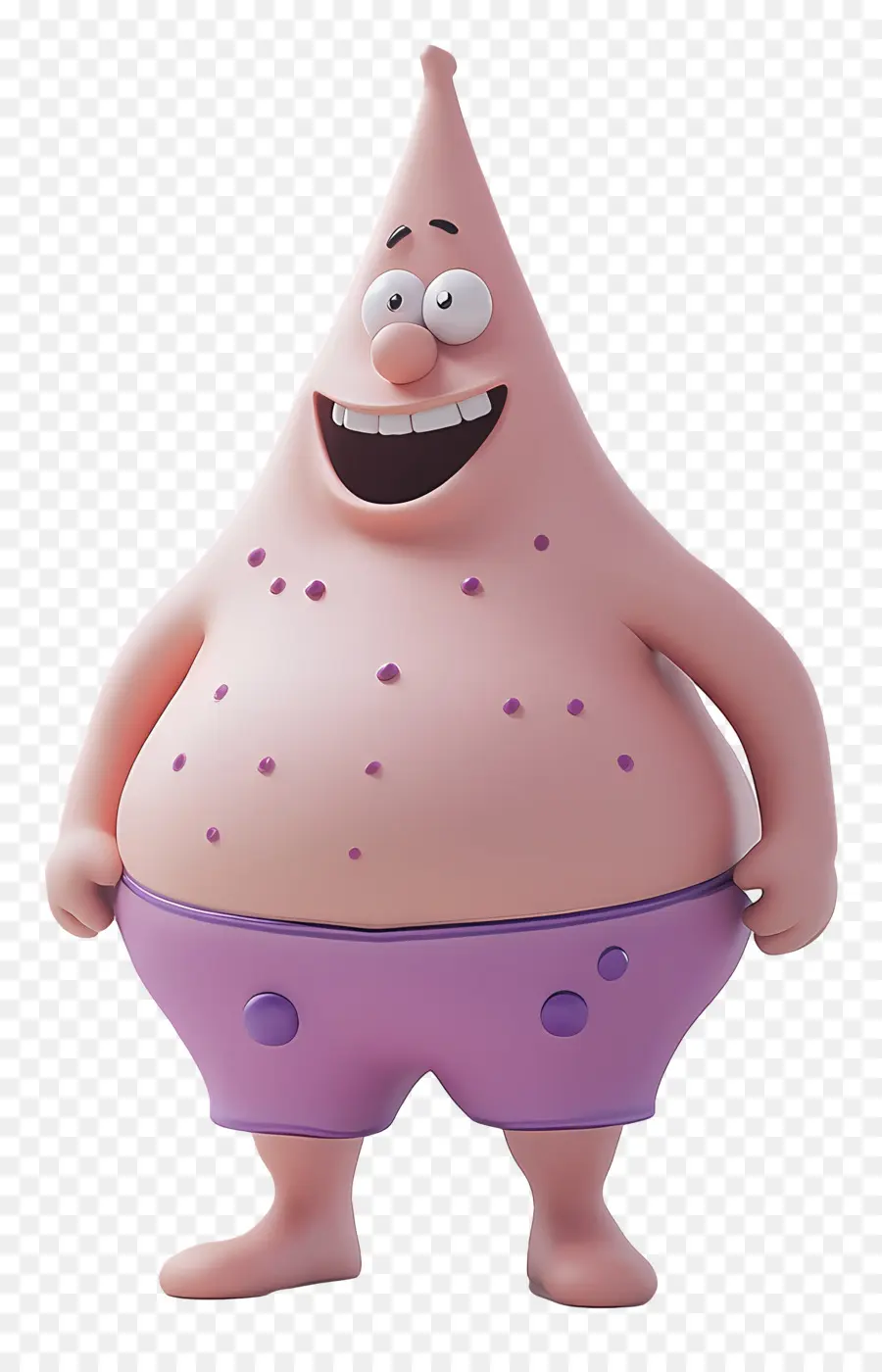 Patrick Star，ตัวละครการ์ตูนปลาดาว PNG