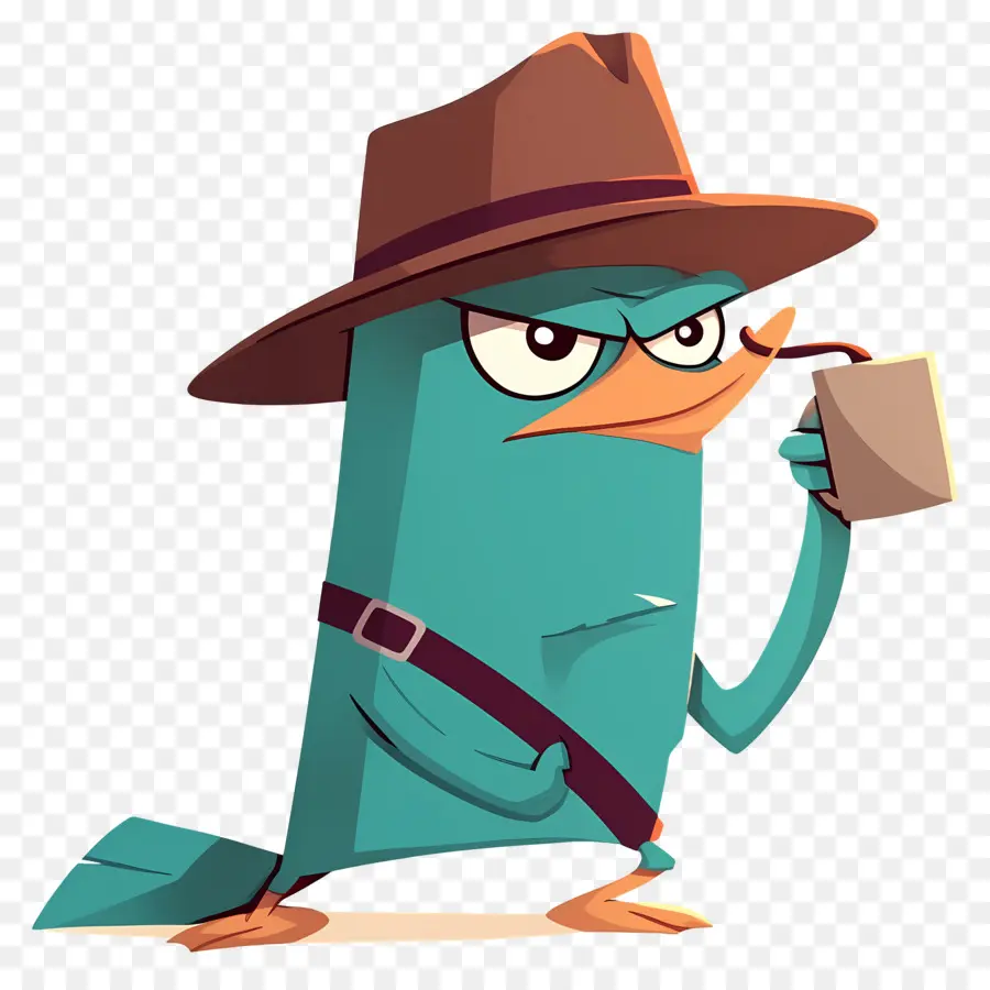 Perry The Platypus，Platypus การ์ตูน PNG