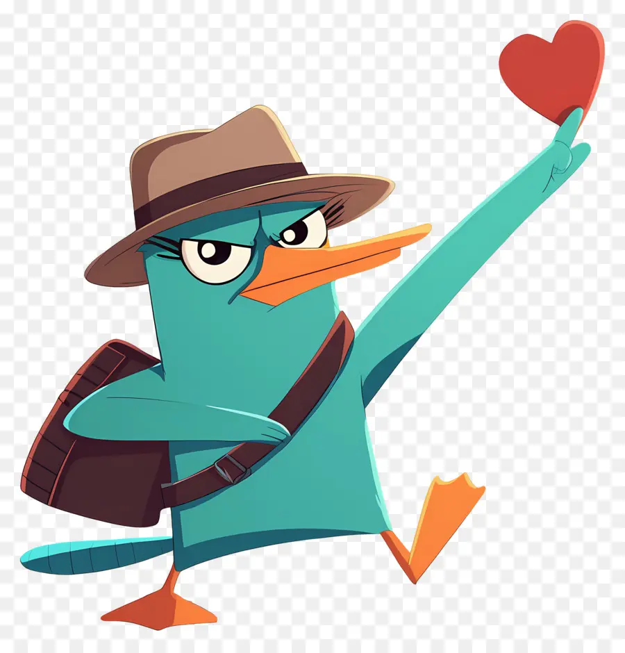 Perry The Platypus，Platypus การ์ตูน PNG