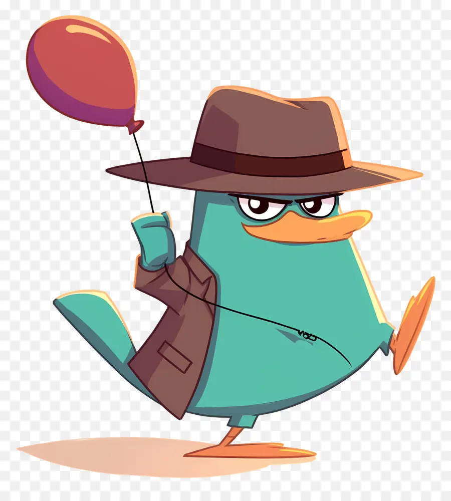 Perry The Platypus，Platypus การ์ตูน PNG