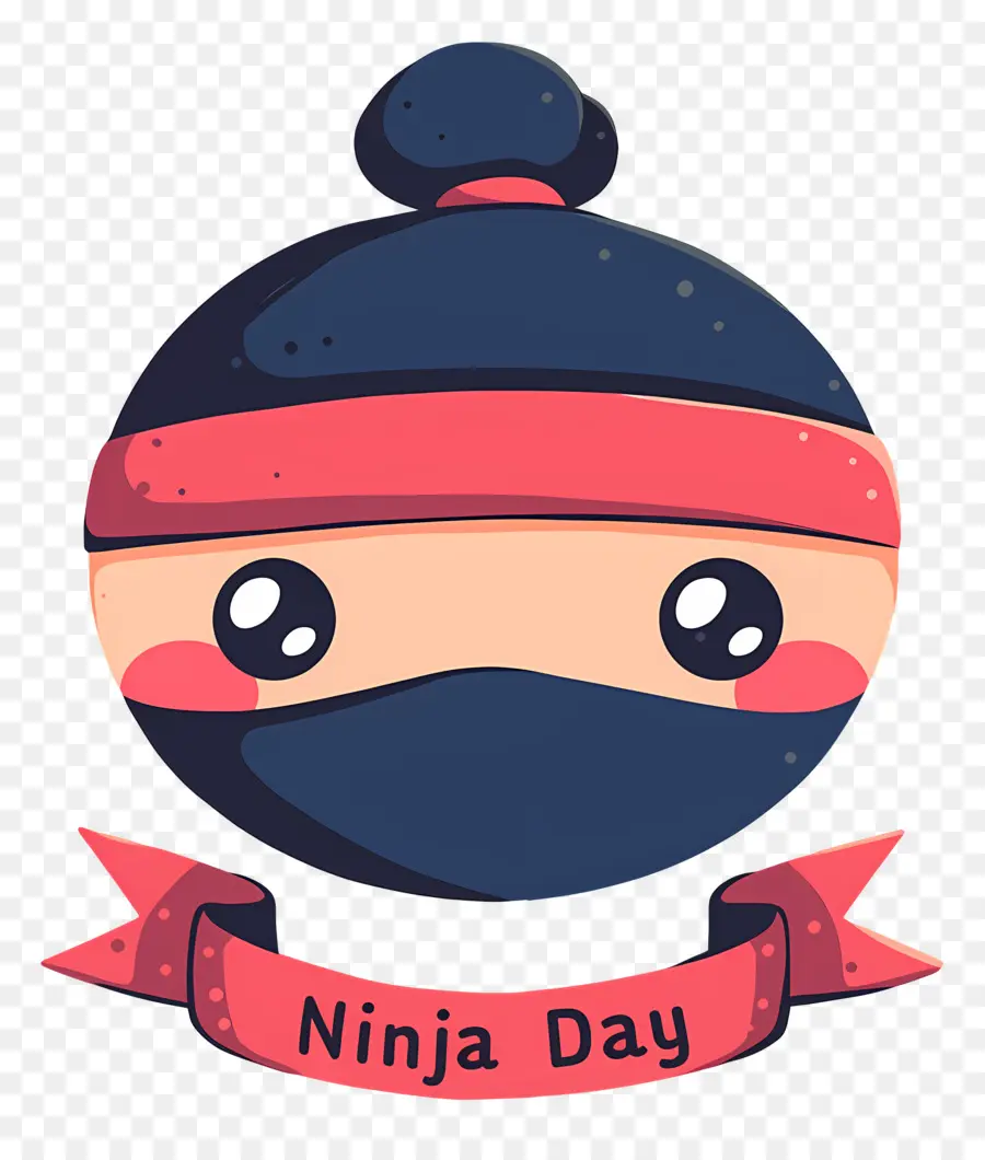 วันนินจา，หน้า Chibi Ninja PNG